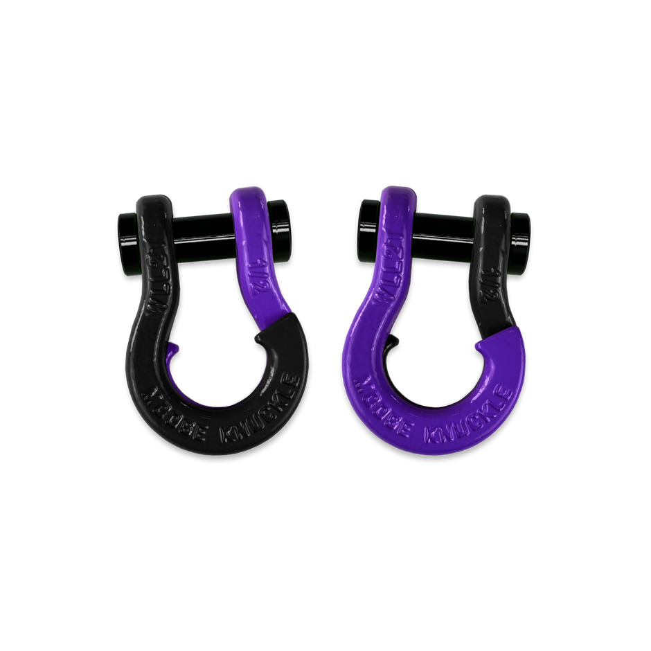 Jowl 1/2 inch SxS Split Shackle in Black Hole and Grape Escape