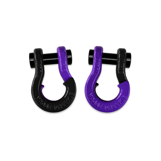 Jowl 1/2 inch SxS Split Shackle in Black Hole and Grape Escape