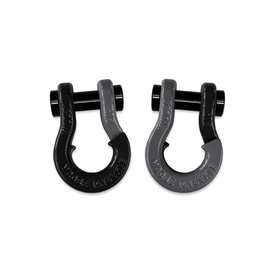 Jowl 1/2 inch SxS Split Shackle in Black Hole and Gun Gray Combo