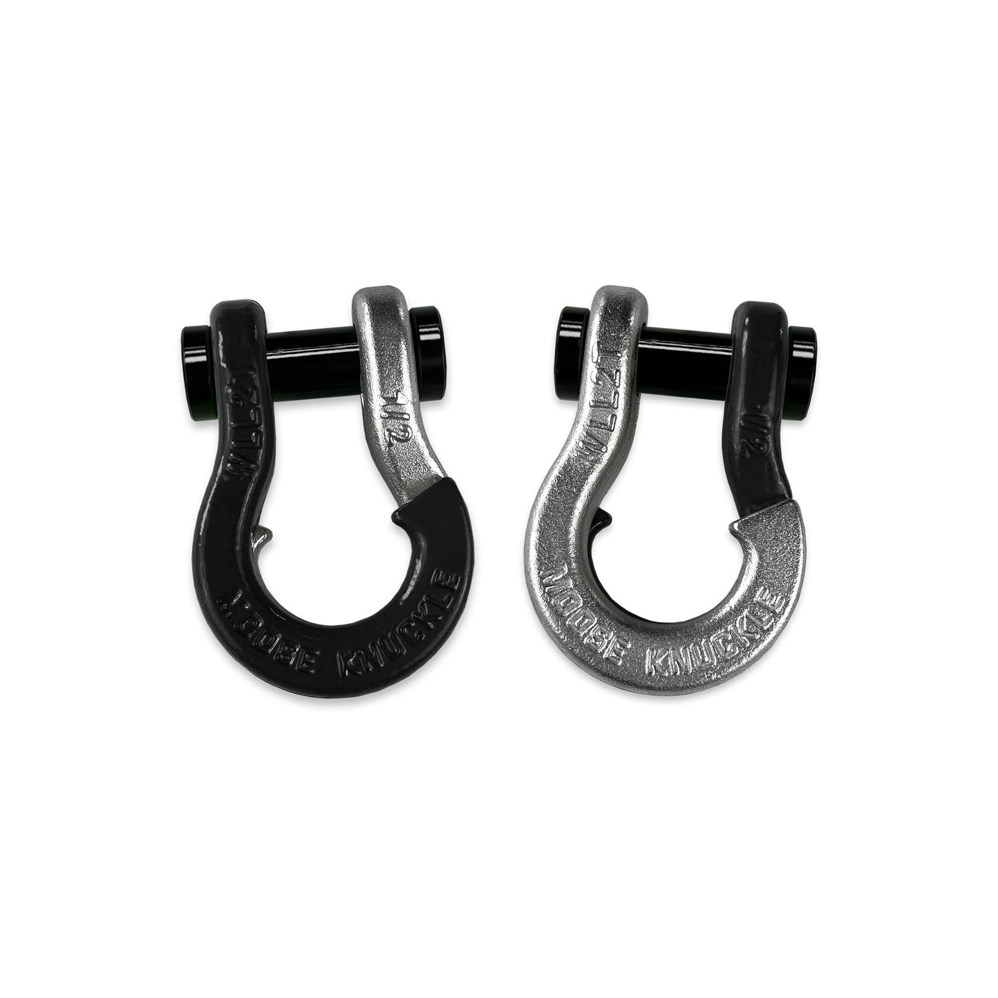 Jowl 1/2 inch SxS Split Shackle in Black Hole and Nice Gal Combo