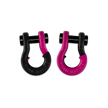 Jowl 1/2 inch SxS Split Shackle in Black Hole and Pogo Pink Combo