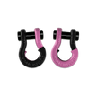 Jowl 1/2 inch SxS Split Shackle in Black Hole and Pretty Pink Combo