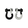 Jowl 1/2 inch SxS Split Shackle in Black Hole and Pure White Combo