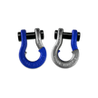 Jowl 1/2 inch SxS Split Shackle in Blue Balls and Nice Gal Combo