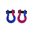 Jowl 1/2 inch SxS Split Shackle in Blue Balls and Pogo Pink Combo
