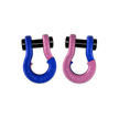 Jowl 1/2 inch SxS Split Shackle in Blue Balls and Pretty Pink Combo