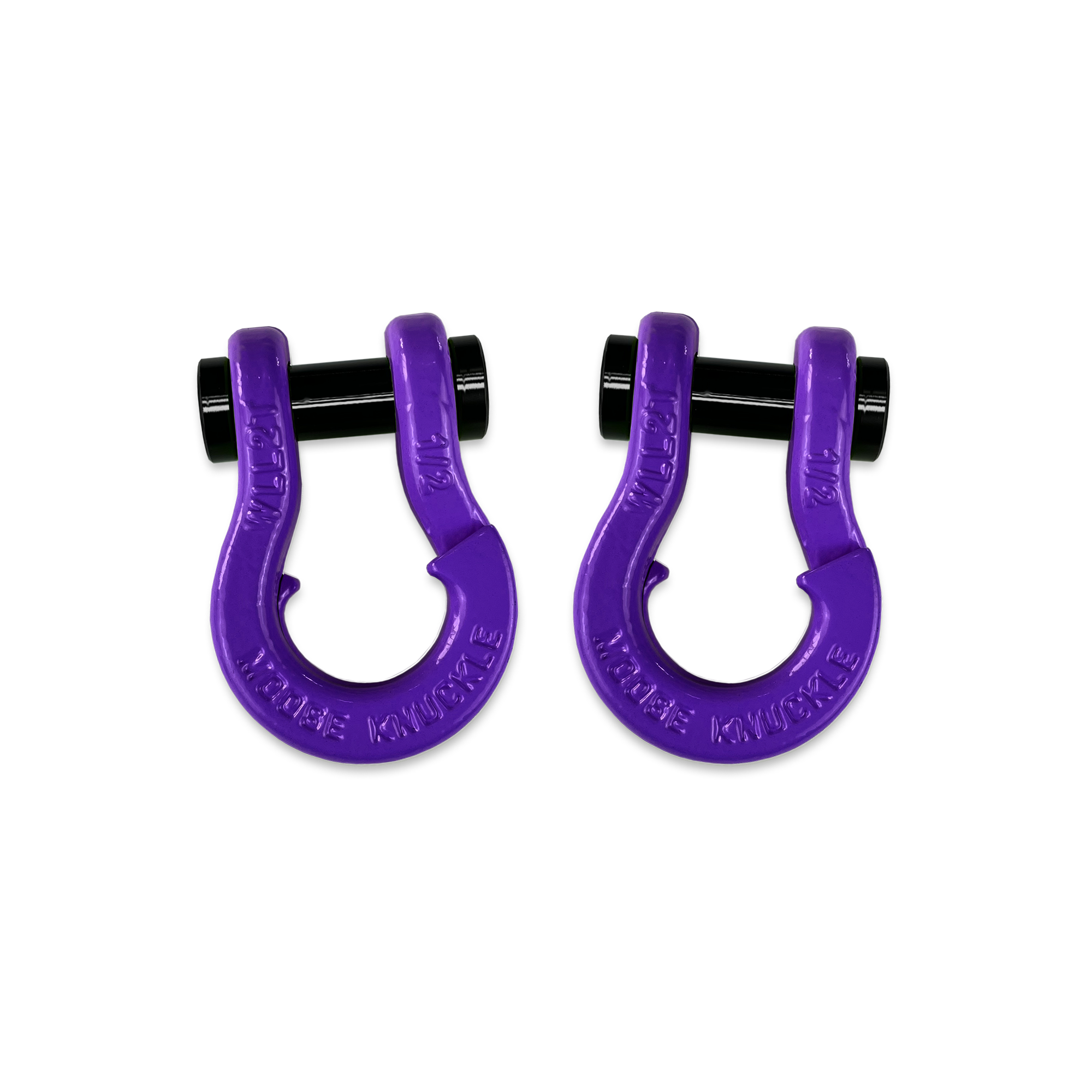 Jowl 1/2 inch SxS Split Shackle in Grape Escape and Grape Escape Combo