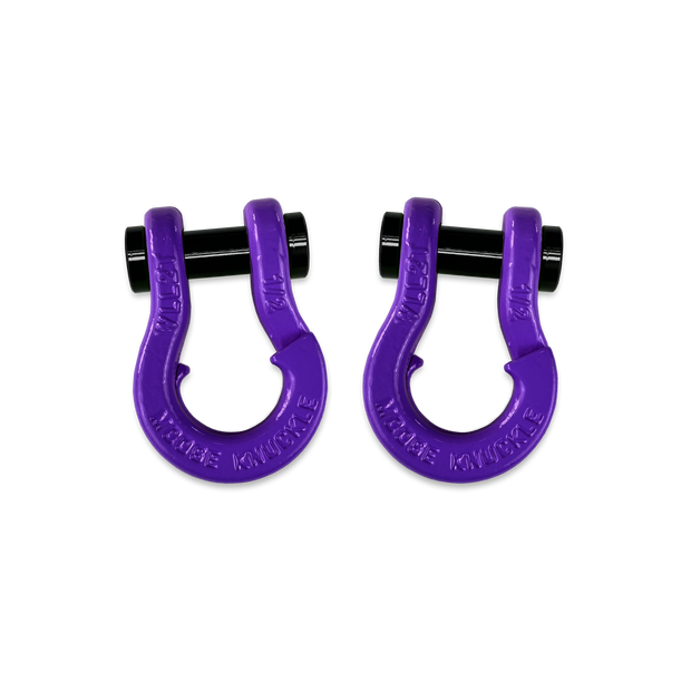 Jowl 1/2 inch SxS Split Shackle in Grape Escape and Grape Escape Combo