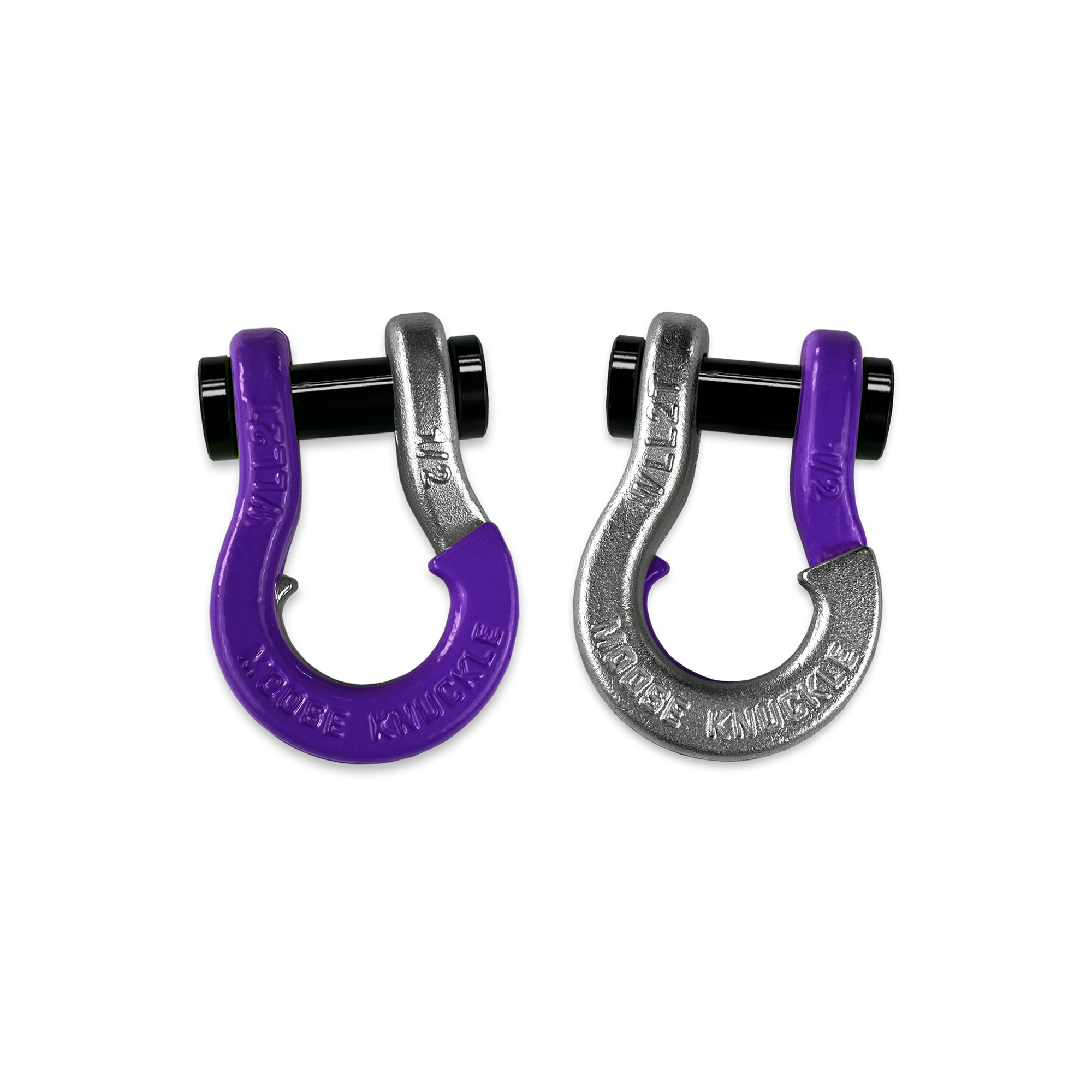 Jowl 1/2 inch SxS Split Shackle in Grape Escape and Nice Gal Combo
