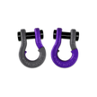 Jowl 1/2 inch SxS Split Shackle in Gun Gray and Grape Escape