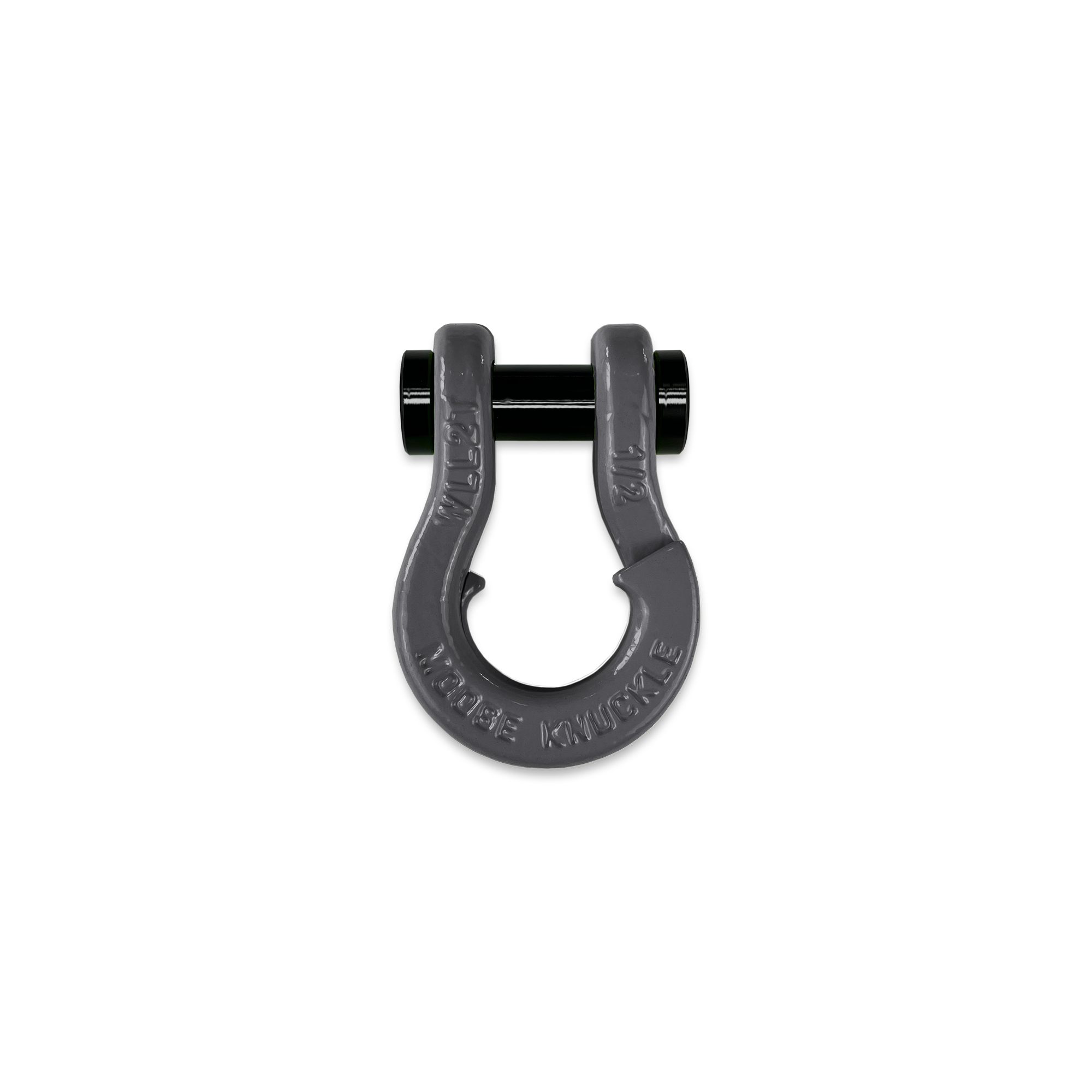 Jowl 1/2 inch SxS Split Shackle in Gun Gray Front