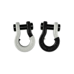 Jowl 1/2 inch SxS Split Shackle in Pure Whiten and Black Hole Combo