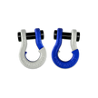 Jowl 1/2 inch SxS Split Shackle in Pure White and Blue Balls Combo