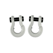Jowl 1/2 inch SxS Split Shackle in Pure White and Pure White Combo