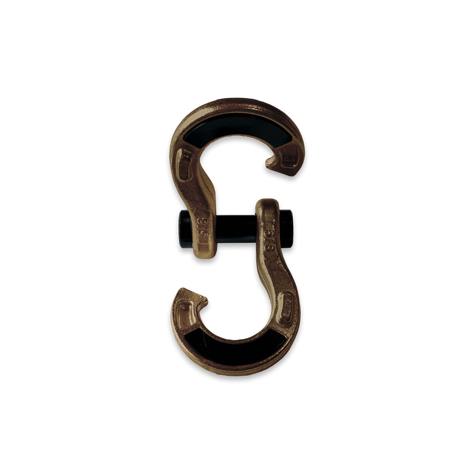 Jowl SxS Recovery Split Shackle 5/8 Buff Bronze