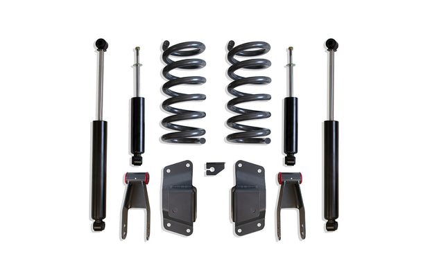 1988-1998 SILVERADO/SIERRA 1500 2WD 2"/4" LOWERING KIT W/ COILS (V6 MODELS)