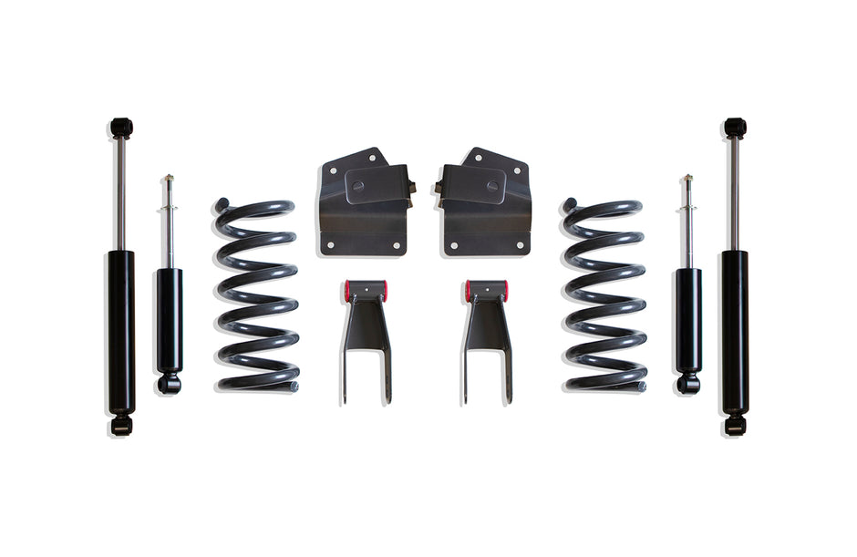 1999-2006 SILVERADO/SIERRA 1500 2WD 2"/4 LOWERING KIT (V6, COILS)