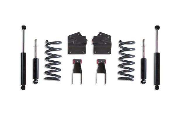 1999-2006 SILVERADO/SIERRA 1500 2WD 2"/4 LOWERING KIT (V8, COILS)