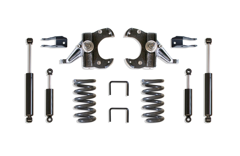 1973-1987 C10 5.5"/5" LOWERING KIT (1" THICK ROTORS)