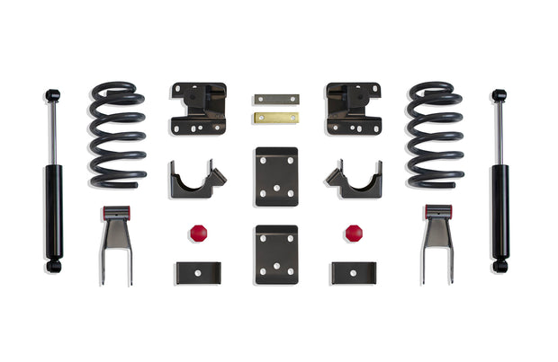 2014-2018 SILVERADO/SIERRA 1500 2WD/4WD 2"/4" LOWERING KIT (COILS, SINGLE CAB)