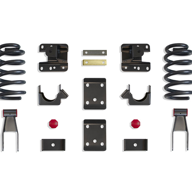 2014-2018 SILVERADO/SIERRA 1500 2WD/4WD 2"/4" LOWERING KIT (COILS, SINGLE CAB)