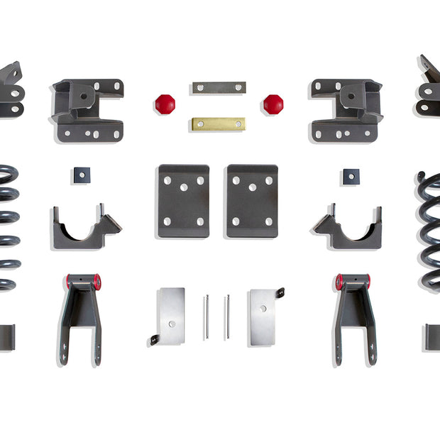 2014-2018 SILVERADO/SIERRA 1500 2WD/4WD 2"/4" LOWERING KIT (COILS, EXT/CREW CAB) (MAGNERIDE MODELS)
