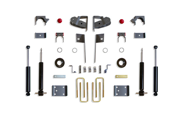 2019-2025 SILVERADO/SIERRA 1500 2WD/4WD 2"/4" LOWERING KIT (STRUTS)