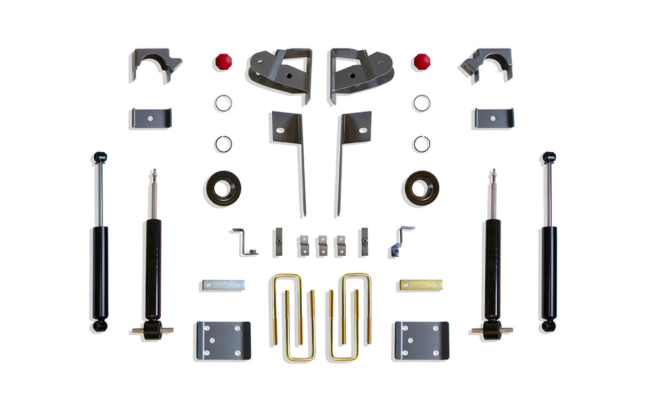 2019-2025 SILVERADO/SIERRA 1500 2WD/4WD 3"/5" LOWERING KIT (STRUTS)