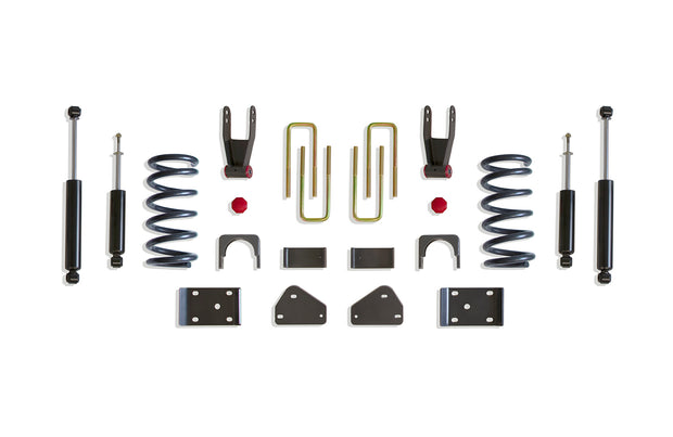 2002-2008 RAM 1500 2WD 2"/4" LOWERING KIT (4DR, V6)