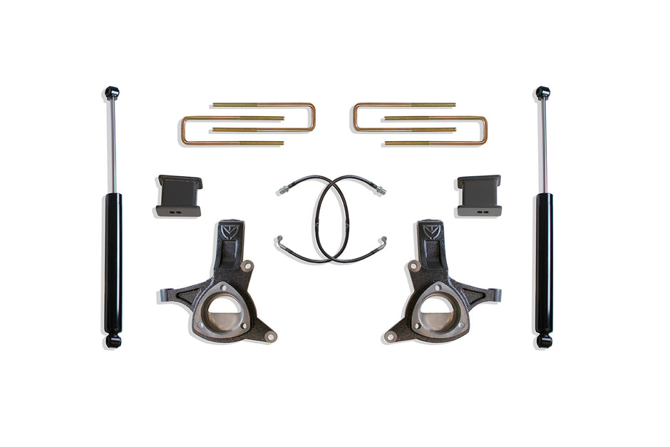 2016-2018 SIILVERADO/SIERRA 1500 2WD 5" LIFT KIT (MAX TRAC SHOCKS) (STAMPED STEEL ARMS)
