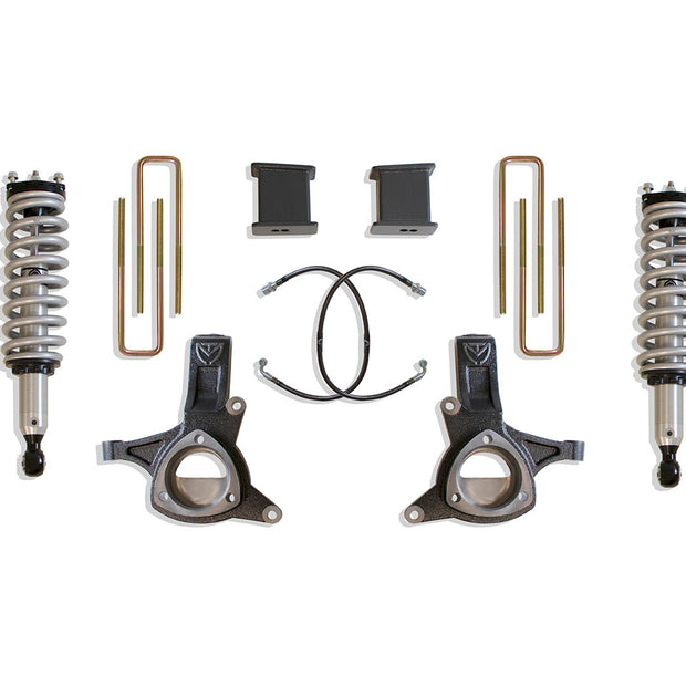 2016-2018 SIILVERADO/SIERRA 1500 2WD 7" LIFT KIT (FOX SHOCKS) (STAMPED STEEL ARMS)