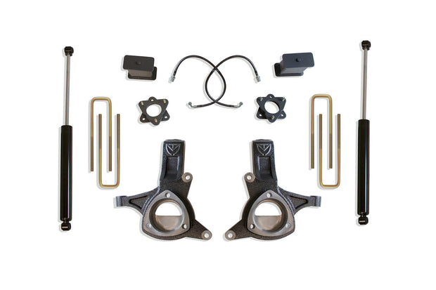 2016-2018 SIILVERADO/SIERRA 1500 2WD 7" LIFT KIT (MAX TRAC SHOCKS) (STAMPED STEEL ARMS)