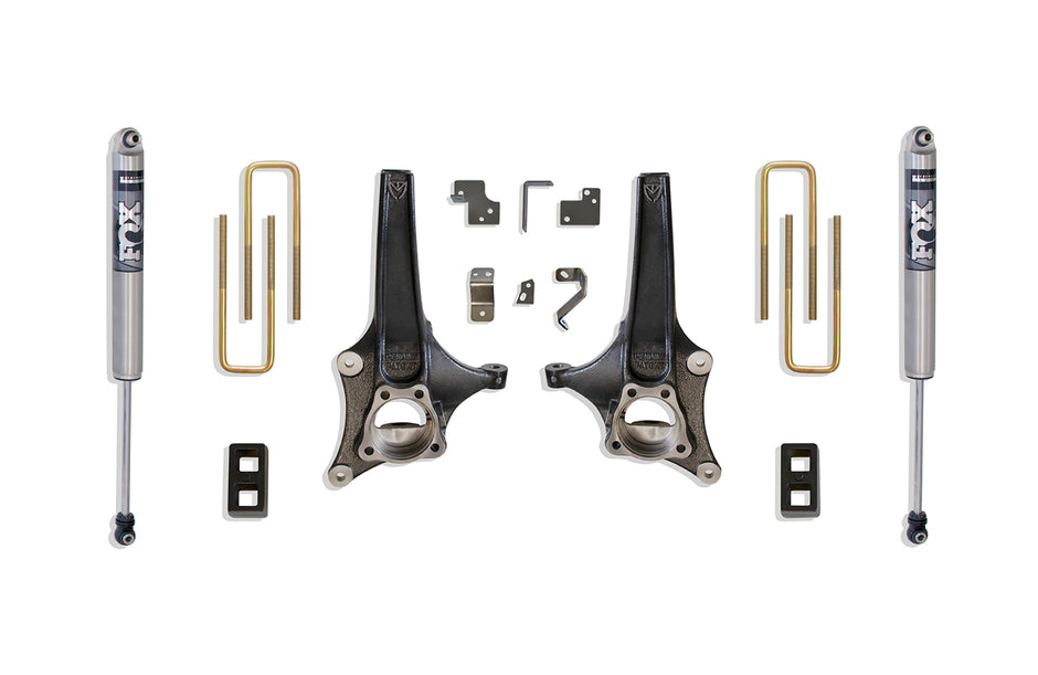 2019-2024 SILVERADO/SIERRA 1500 2WD 3.5" LIFT KIT (FOX SHOCKS)
