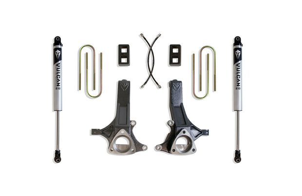 2002-2008 RAM 1500 (5-LUG) 2WD 4.5" LIFT KIT (VULCAN IFP SHOCKS)