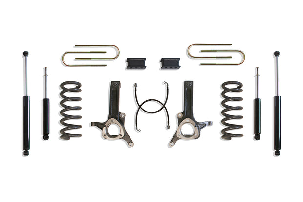 2003-2008 RAM 2500/3500 2WD 6.5" LIFT KIT (DIESEL, 4.125" X 13.5" U-BOLTS)