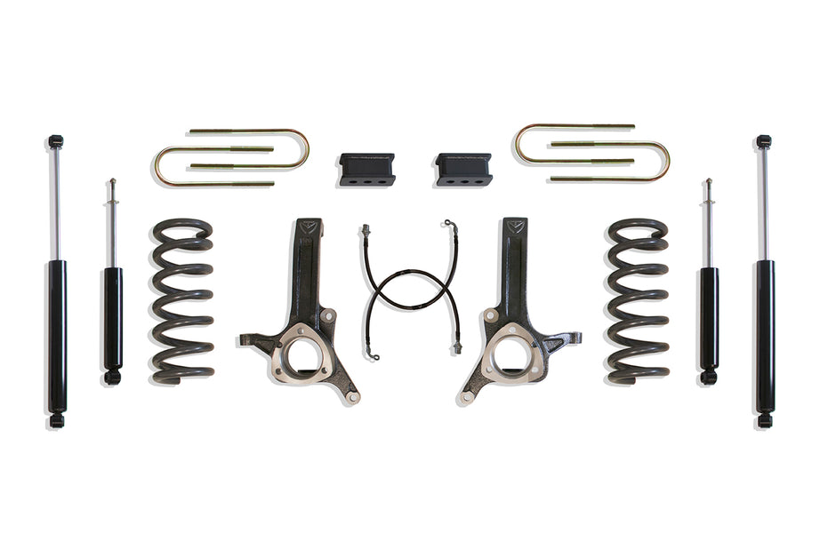 2003-2008 RAM 2500/3500 2WD 6.5" LIFT KIT (DIESEL, 3.625" X 10" U-BOLTS)