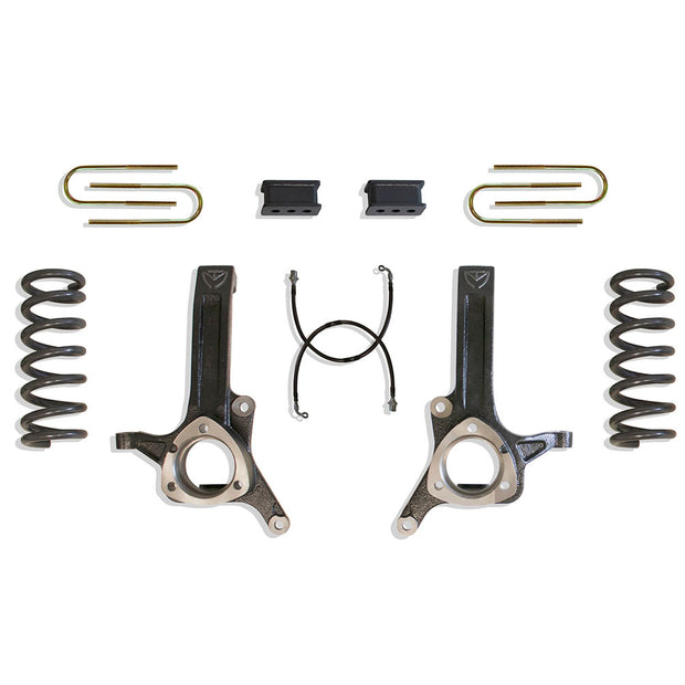 2003-2008 RAM 2500 & 1500 MEGA CAB 2WD 6" LIFT KIT (4.125" X 13.5" U-BOLTS) (5.7L HEMI) (VULCAN IFP SHOCKS)