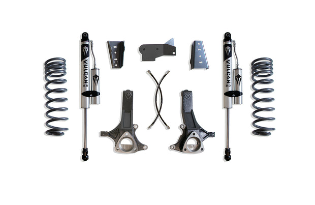 2009-2024 RAM 1500 (5-LUG) 2WD 4.5" LIFT KIT (VULCAN RESERVOIR SHOCKS)