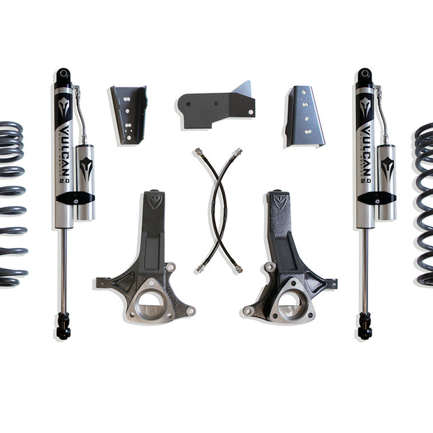 2009-2024 RAM 1500 (5-LUG) 2WD 4.5" LIFT KIT (VULCAN RESERVOIR SHOCKS)