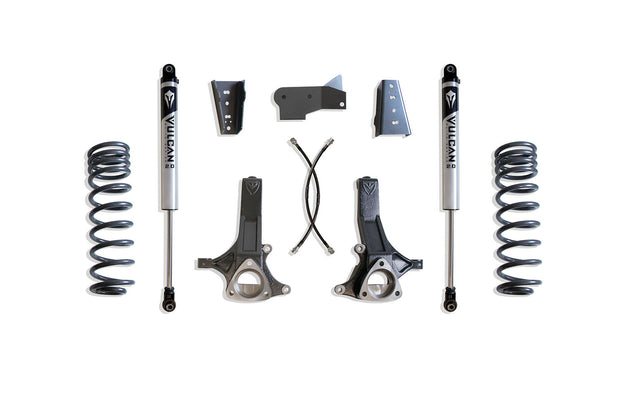 2009-2024 RAM 1500 (5-LUG) 2WD 4.5" LIFT KIT (VULCAN IFP SHOCKS)
