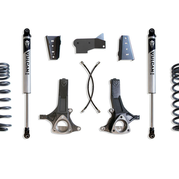 2009-2024 RAM 1500 (5-LUG) 2WD 4.5" LIFT KIT (VULCAN IFP SHOCKS)