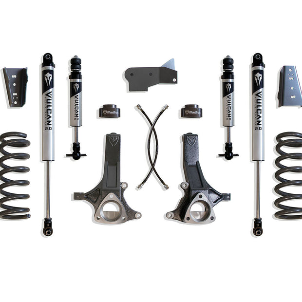 2009-2024 RAM 1500 (5-LUG) 2WD 6.5" LIFT KIT (VULCAN IFP SHOCKS) (ECODIESEL)
