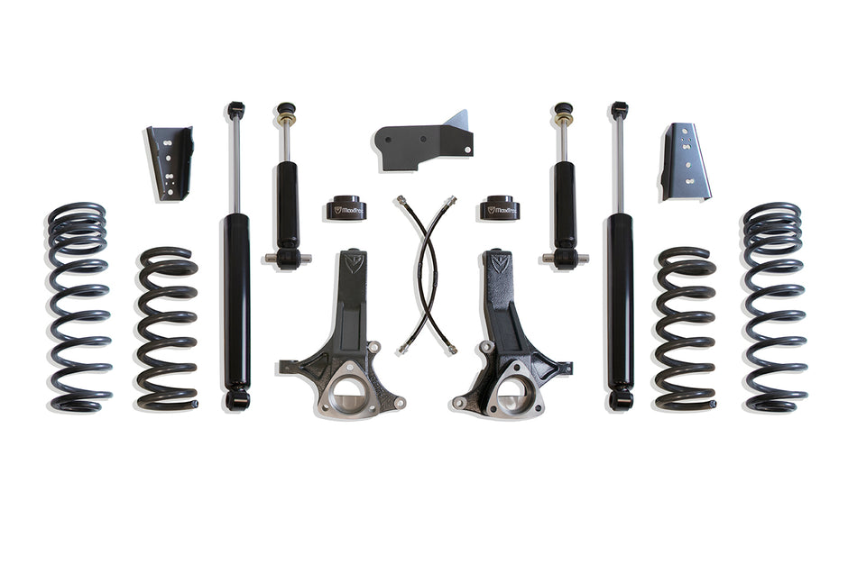 2009-2024 RAM 1500 (5-LUG) 2WD 7" LIFT KIT (MAX TRAC SHOCKS, 5.7L)