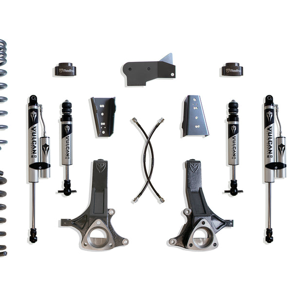 2009-2024 RAM 1500 (5-LUG) 2WD 7" LIFT KIT (VULCAN IFP FRONT/VULCAN RESERVOIR SHOCKS REAR) (5.7L)