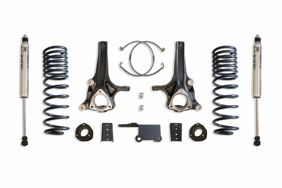 2019-2024 RAM 1500 (6-LUG) 2WD 7" LIFT KIT (FOX REAR SHOCKS ONLY)