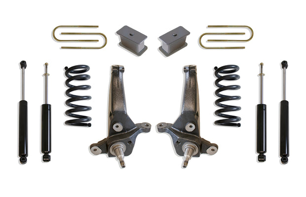 1998-2000 RANGER 2WD 6" LIFT KIT (4 CYL) (REQUIRES LONGER AFTERMARKET UPPER CONTROL ARMS TO ALIGN PROPERLY)