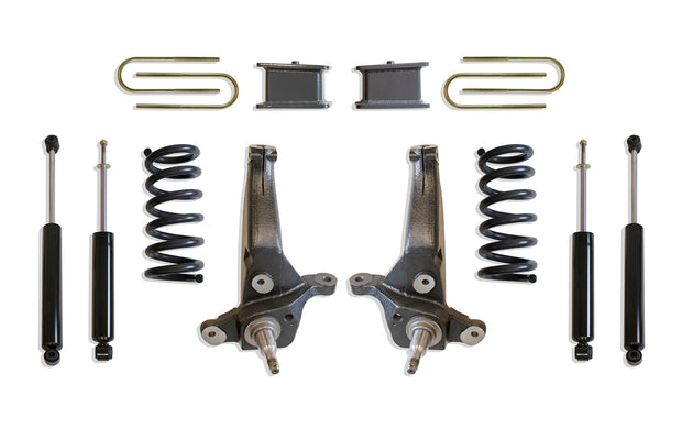 1998-2000 RANGER 2WD 6" LIFT KIT (V6) (REQUIRES LONGER AFTERMARKET UPPER CONTROL ARMS TO ALIGN PROPERLY)