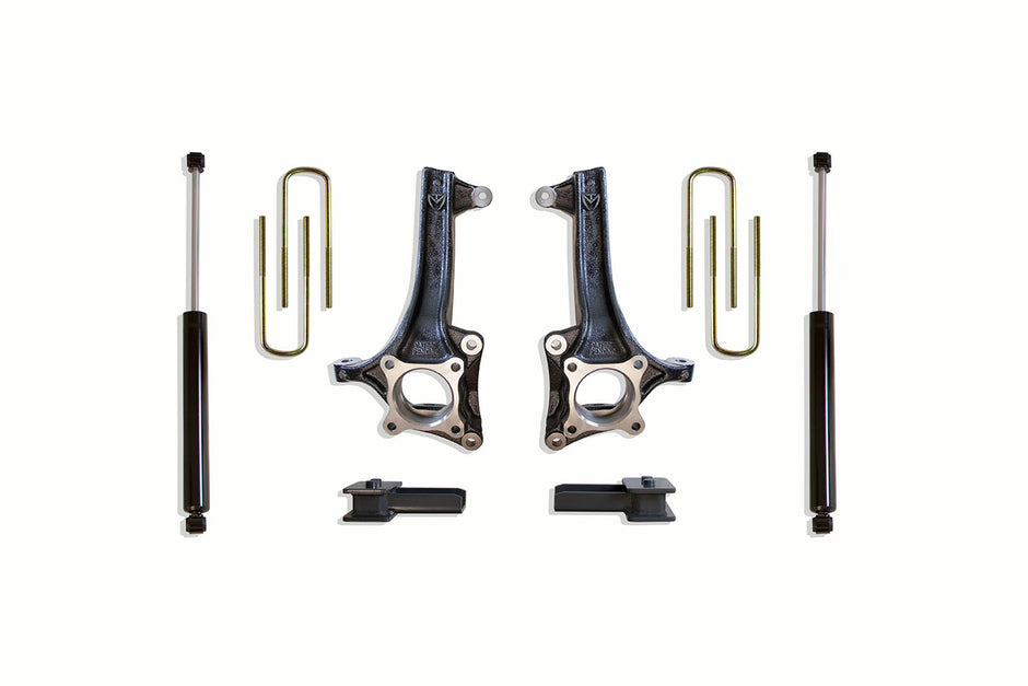 2021-2025 F-150 2WD 4" LIFT KIT (MAX TRAC SHOCKS)