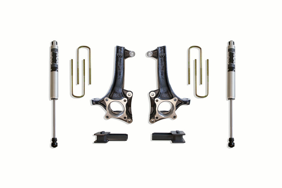2021-2025 F-150 2WD 4" LIFT KIT (FOX SHOCKS)