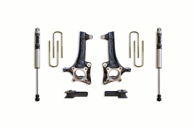 2021-2025 F-150 2WD 4" LIFT KIT (FOX SHOCKS)